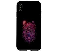 Skeleton Mermaid Trident Skulls Dark Fantasy Ocean Depths Case for iPhone XS Max