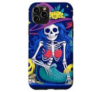 Skeleton Mermaid Witch Halloween Enchantment Case for iPhone 11 Pro