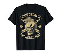 Skeleton Metal Music, Soundtrack of Rebellion Rock N Roll T-Shirt