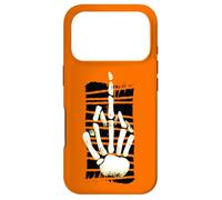 Skeleton Middle Finger Hand Halloween Fuck off Funny Meme Case for iPhone 17 Pro