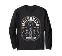 Skeleton Motor Head Speed Shop Hot Rod Mechanic Car Lover Long Sleeve T-Shirt