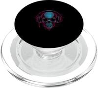 Skeleton Music Loud PopSockets PopGrip for MagSafe