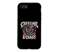 Skeleton Nurse Caffeine & Chaos Night Shift Case for iPhone SE (2020) / 7/8