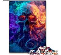 Skeleton Octopus Adult Jigsaws 1000 Pieces Difficult, Toys Educational Games Stress Relieving Unique Birthday And Gifts (50x75cm)