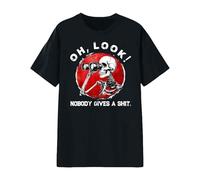 Skeleton Oh Look Nobody Gives A Shit T-Shirt