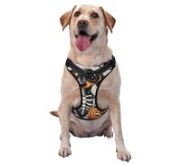 Skeleton Outfit Dachshund Trick Or Treat No Pull Dog Harness Adjustable Reflective Oxford Easy Control Medium Large Dog Harness