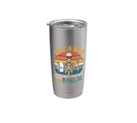 Skeleton Papa Just A Dad Who Always Came Back with The Milk Stainless Steel Insulated Tumbler