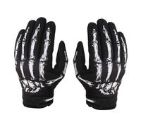 Skeleton Paw Pattern Cycling Gloves for Road Bicycle Motorcycle,M