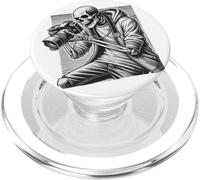 Skeleton Photographer Modern Camera Photography Lover PopSockets PopGrip for MagSafe