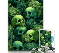 Skeleton Plant 1000 Piece Jigsaw Puzzles for Teenagers,Family Game Stress Reliever Difficult Challenge Artists Collection,Fine Art 50x75cm