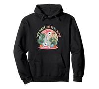 Skeleton Plant Lover You Make Me Feel Alive Houseplant Mom Pullover Hoodie