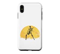 Skeleton Playing Electric Guitar Solo in Moonlit Graveyard Case for iPhone XS Max
