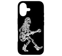 Skeleton Playing Guitar Guitarist Funny Rock Musician Case for iPhone 17