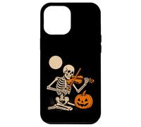 Skeleton Playing Violin Case for iPhone 12 Pro Max