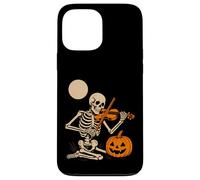 Skeleton Playing Violin Case for iPhone 13 Pro Max