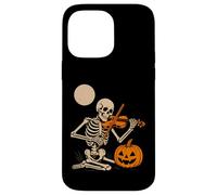 Skeleton Playing Violin Case for iPhone 14 Pro Max