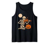 Skeleton Playing Violin Tank Top