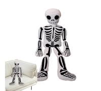 Skeleton Plush Figure Cute Skeleton Decorations Plush Toy | Interior Decoration for Office Sofa Table Bedroom Shelf Table Sofa Bed Car Interior Living Room Office Famili