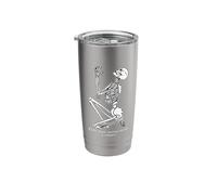 Skeleton Praying x Lord Have Mercy Sinner Gothic Blackwork Stainless Steel Insulated Tumbler