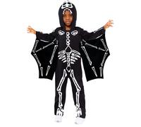 amscan 9917891 - Boys Halloween Skeleton Pterodactyl Fancy Dress Costume (Age 6-8 Years)