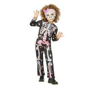 Skeleton Rose Gold Sparkle Child Costume