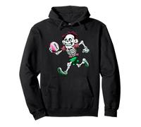 Skeleton Rugby Pullover Hoodie