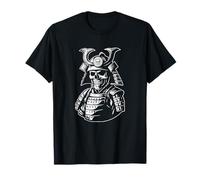 Skeleton Samurai Armor Warrior Japan T-Shirt