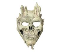 Skeleton Scary Old Bones Halloween Cosplay Party Prop Creepy Costume Accessory (white, One Size)