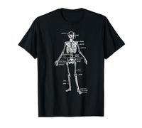 Skeleton Skeletal System Anatomy Names of Bones T-Shirt