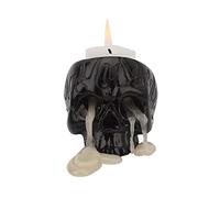Skeleton Skull Candlestick Holder Halloween Home Party Decorative Resin Skeleton Candle Holder Themed Bar Decoration (1)