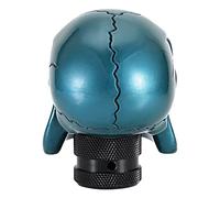Skeleton Skull Head Car Modified Gear Shift Knob Stick Lever for Universal Installation Eco-Friendly Durable Design for Attractive Car Interiors (Green #01)