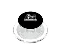 Skeleton Soccer Funny Halloween Party Sport Player Coach Fan PopSockets PopGrip for MagSafe