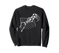 Skeleton Soccer Halloween Sport Player Costume Sweatshirt