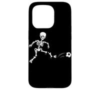 Skeleton Soccer Player Spooky Trick Or Treat Halloween Case for iPhone 15 Pro