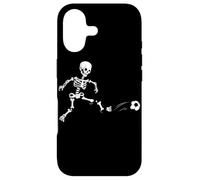Skeleton Soccer Player Spooky Trick Or Treat Halloween Case for iPhone 17