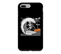 Skeleton Surfing Halloween Hawaii Funny Hawaiian Bone Surfer Case for iPhone 7 Plus/8 Plus