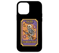 Skeleton Tarot Card The Broom Rider XVIII Case for iPhone 12 mini