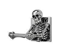 Skeleton Toilet Roll Paper Holder, Wall Mount, Resin
