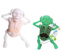 Skeleton Toy-Motion Detection,Sound Activated Spooky Halloween Must-Have with Interactive Dance Moves, Entertaining Sound Effects,Child-Friendly Design (1pc)