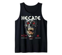 Skeleton Vampire Vintage Streetwear Urban Hip Hop Metal Y2K Tank Top