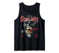 Skeleton Vampire Vintage Streetwear Urban Hip Hop Metal Y2K Tank Top