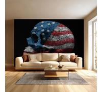 Skeleton Wallpaper 150 x 105 cm Flag Large Decorative Photo Wall Murals | Photo Wallpaper Peel and Stick Wall Murals, Large Photo Wallpaper for Living Room Bedroom Dormitory Hotel Themed Rooms