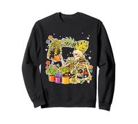 Skeleton Water Plant You Make Me Feel Alive Gardening Plant Sweatshirt