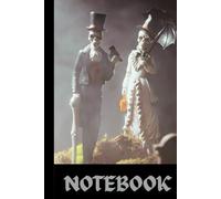 Skeleton Wedding A5 Hardback Notebook For Note Taking: Gothic Journal For School College or University