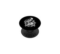 Skeleton Welder Graphic with Gear, Wrenches and Metal Sparks PopSockets Adhesive PopGrip