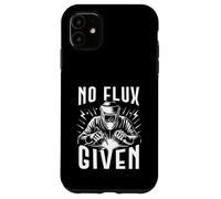 Skeleton Welder Skull No Flux Given Welding Job Humor Case for iPhone 11