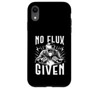 Skeleton Welder Skull No Flux Given Welding Job Humor Case for iPhone XR