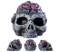 Skeleton Whistle, Halloween Survival, Scary 3.54x2.83x2.56 Inches Brain Design Tool, Prank Prop for Youth Fun, Photo Shoots, Camping Alerts, Hiking Nights, Haunted Houses, Costume Play, Spooky Decor