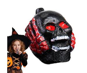 Skeleton Whistle, Meditation Whistle, Scary Prank Skeleton with Unusual Sound as a Halloween Gift Idea and Party Accessories for Adults and Children