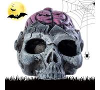 Skeleton Whistle - Resin Halloween Survival Whistle - Aztec Ghost fizz with Creepy Sound Effect, Ideal for Bags, Bone-Shaped Sound Toy for Festive Celebrations and Horror-Themed Events